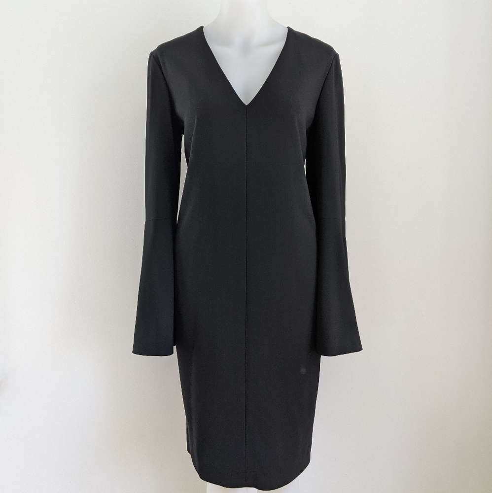 CLASSIQUES ENTIER Bell Sleeve Shift Dress, 8